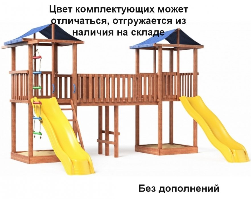 Детская игровая площадка Башня 6 с тентовой крышей